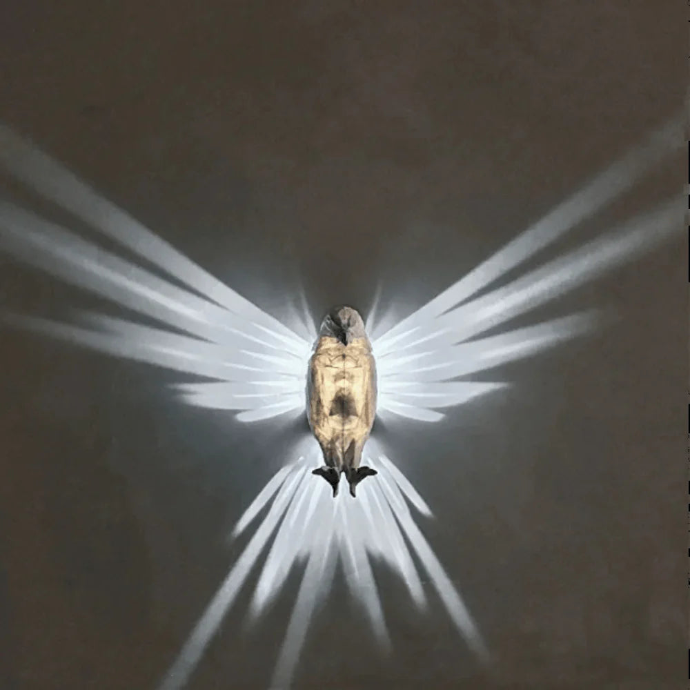 UM - 3D 1 Luminous Eagle Wall Light - Perfect Night Lamp & Home Decor