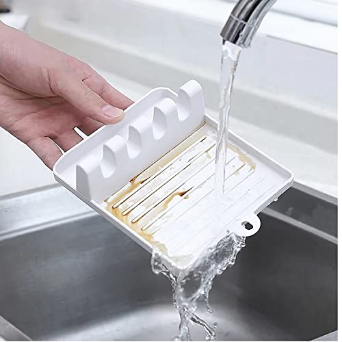 UM - Multipurpose Oil Spill Spoon Rest & Tray – Perfect for Kitchen & Dining!