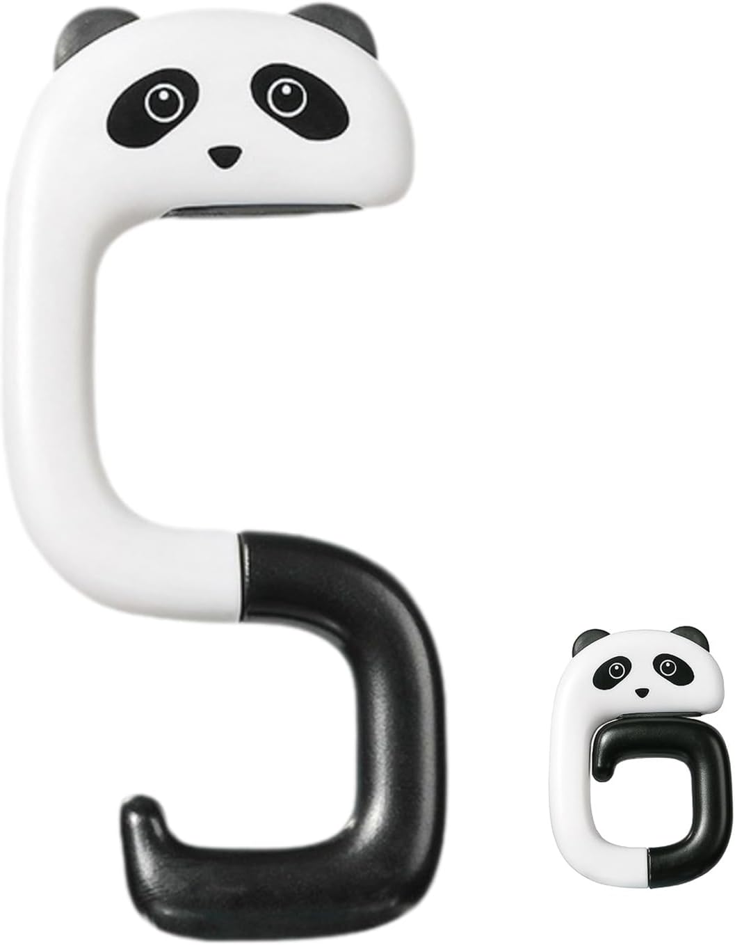 UM -Adorable Panda Foldable Purse Hook – Portable Table Handbag Hanger for Desks, Heavy-Duty Universal Holder for Bags, Backpacks, Headphones, & More – Compact Under-Desk Design