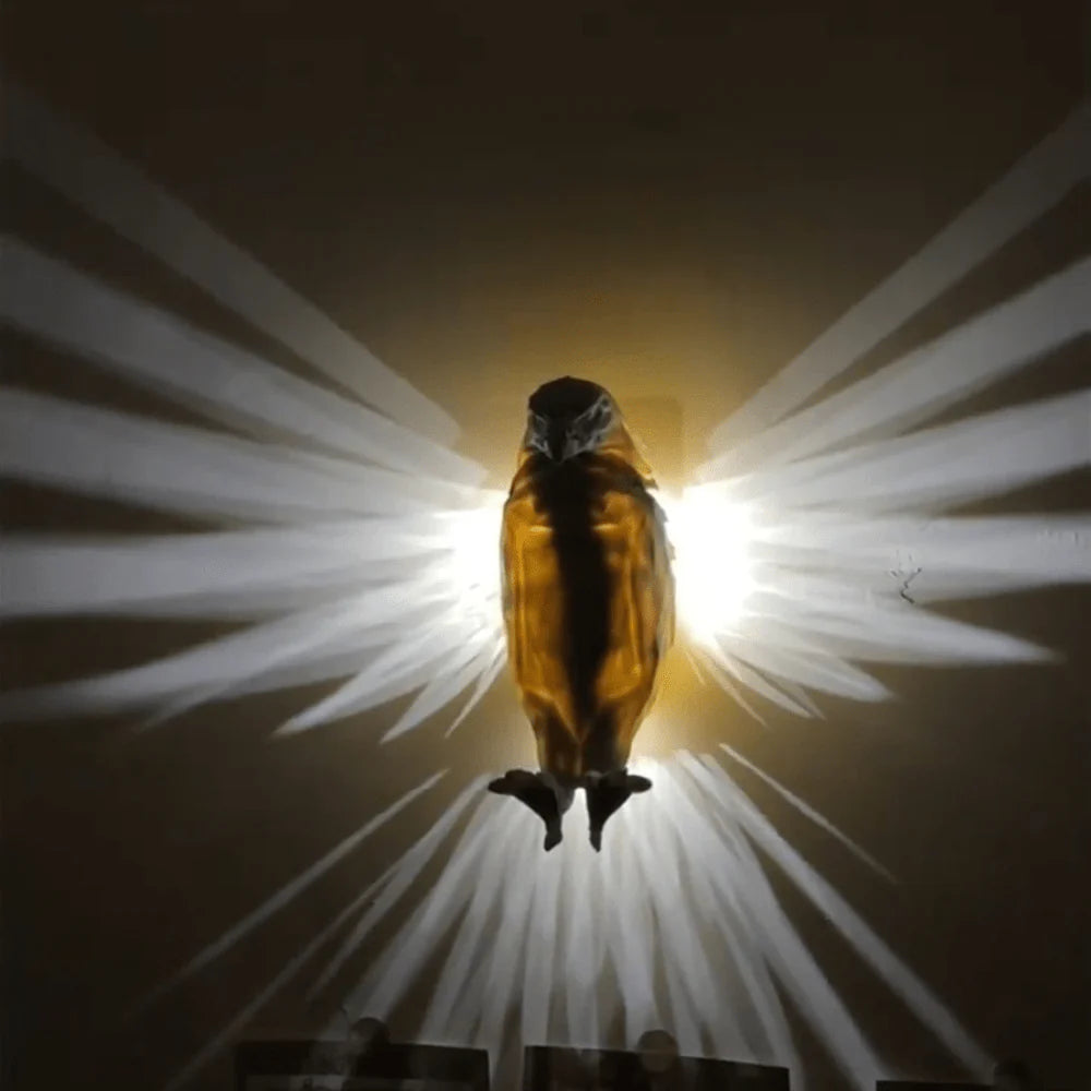 UM - 3D 1 Luminous Eagle Wall Light - Perfect Night Lamp & Home Decor