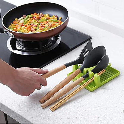 UM - Multipurpose Oil Spill Spoon Rest & Tray – Perfect for Kitchen & Dining!