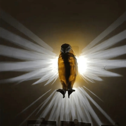 UM - 3D 1 Luminous Eagle Wall Light - Perfect Night Lamp & Home Decor