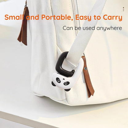UM -Adorable Panda Foldable Purse Hook – Portable Table Handbag Hanger for Desks, Heavy-Duty Universal Holder for Bags, Backpacks, Headphones, & More – Compact Under-Desk Design