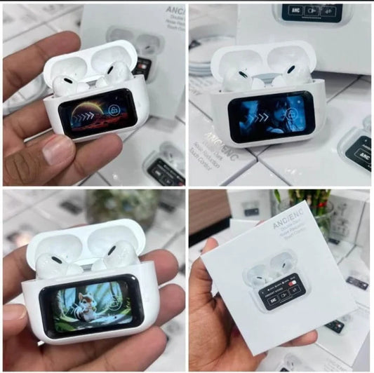 ss - AirPods Pro 2 with Touchscreen Display – Ultimate Sound Meets Next-Level Control with Active Noise Cancellation